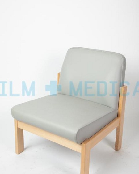 Waiting Room Chair Grey